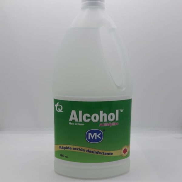 ALCOHOL ANTISEPTICO 700ML MK