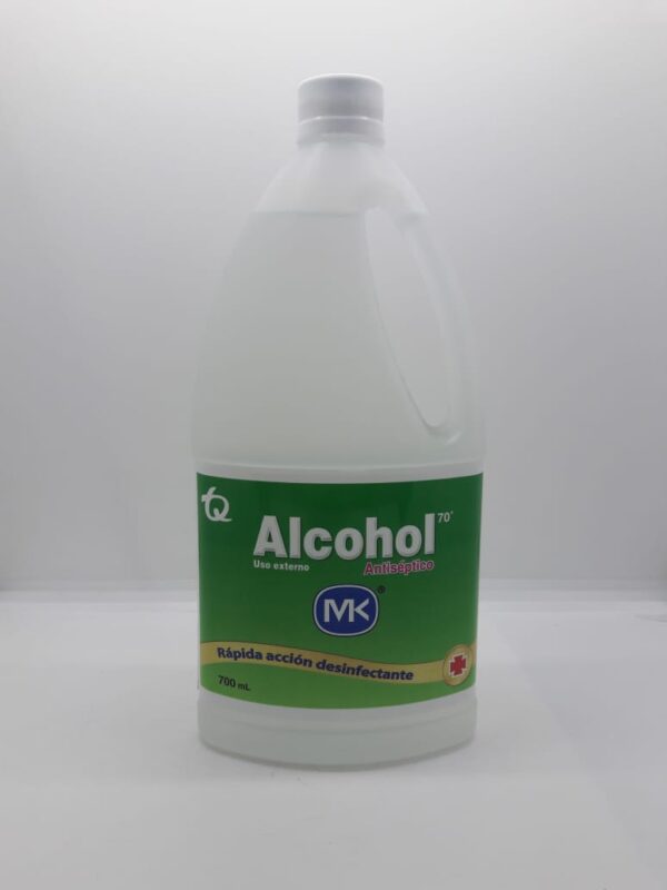 ALCOHOL ANTISEPTICO 700ML MK