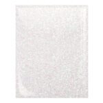 FOAMY CARTA ESCARCHADO BLANCO