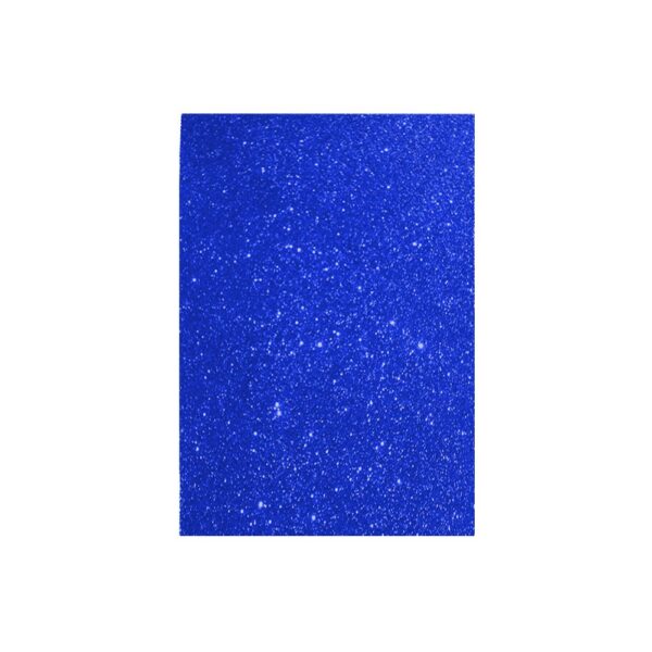 FOAMY CARTA ESCARCHADO AZUL REY