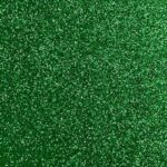 FOAMY CARTA ESCARCHADO VERDE NAVIDAD