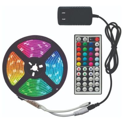 CINTA LED MULTICOLOR 5050 CONTROL+ADAPTADOR KARLUZ