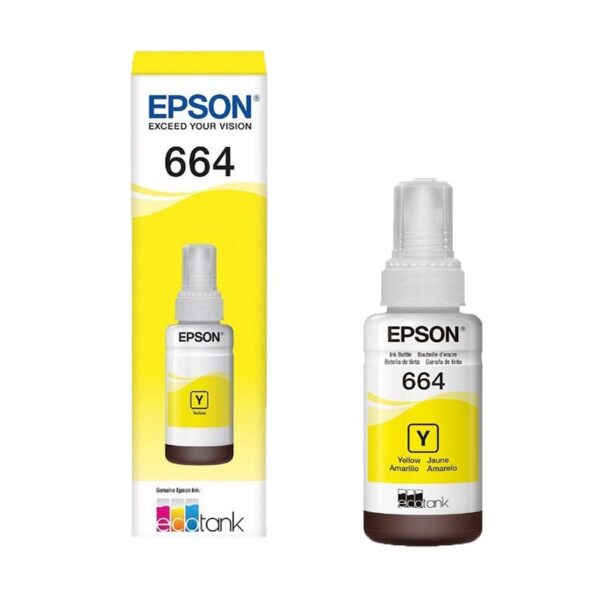 TINTA AMARILLA EPSON 664