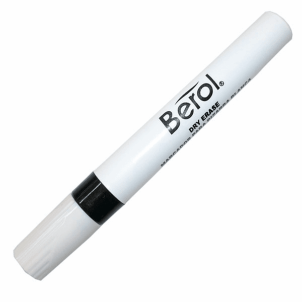 MARCADOR BORRABLE NEGRO BEROL