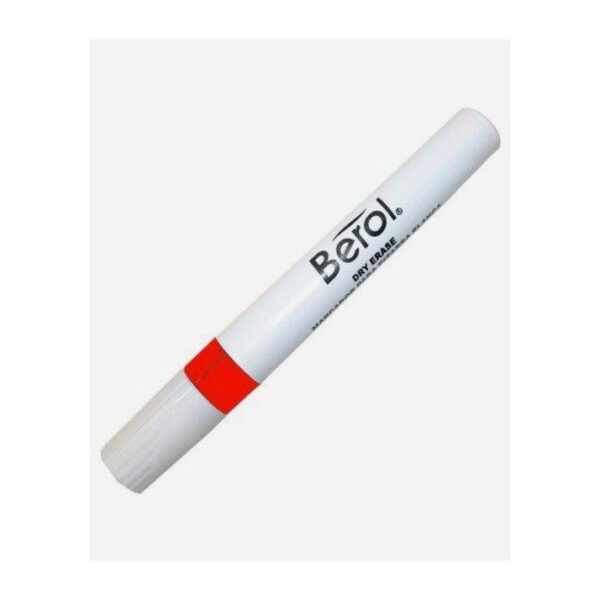 MARCADOR BORRABLE ROJO BEROL