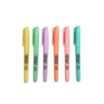 RESALTADOR PASTEL ESTUCHE*6 OFFI ESCO REF: OE-530P