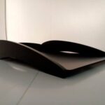 BANDEJA SENCILLA OVAL NEGRO
