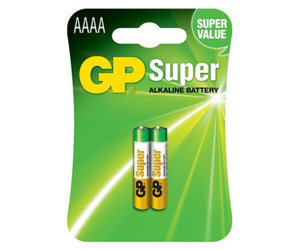BATERIA GP ALCALINA AAAA X2