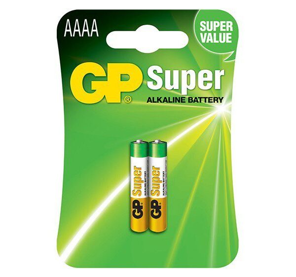 BATERIA GP ALCALINA AAAA X2