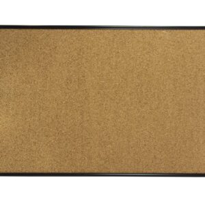 CARTELERA DE CORCHO 80X120 MDF PLATEADO
