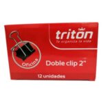 DOBLE CLIP 2" TRITON *12 UND