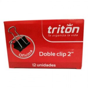 DOBLE CLIP 2" TRITON *12 UND
