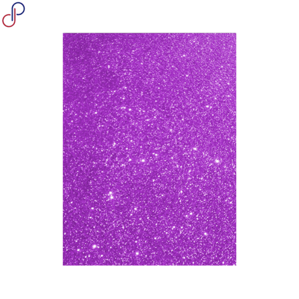 FOAMY CARTA ESCARCHADO MORADO