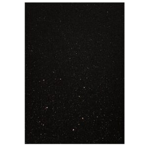FOAMY CARTA ESCARCHADO NEGRO