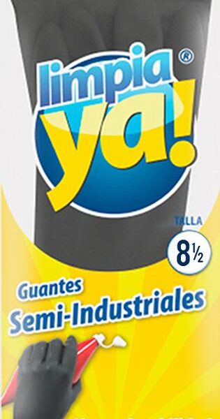 GUANTE NEGRO 8.5 LIMPIA YA