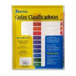 GUIAS CLASIFICADORAS NUMERICA NORMA