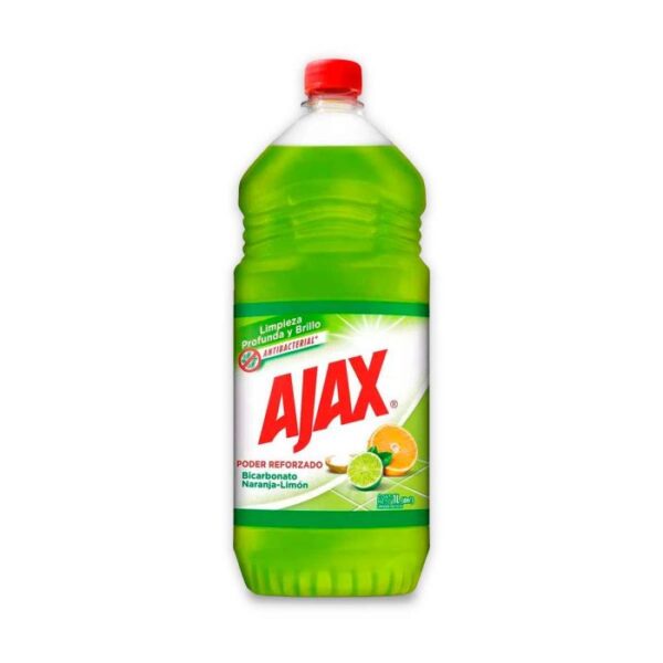 LIMPIA PISOS AJAX BICARBONATO PODER DESINFECTANTE 1 LTR