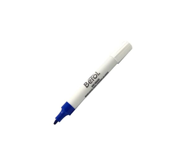 MARCADOR BORRABLE AZUL BEROL