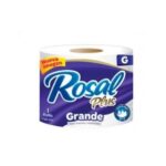 PAPEL HIGINICO ROSAL TRIPLE HOJA 25M X4