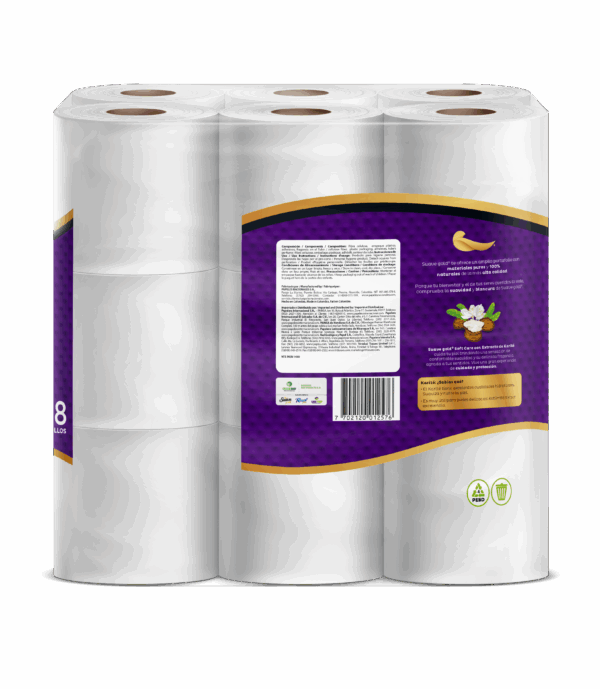 PAPEL HIGINICO SUAVE GOLD 32M X 18U
