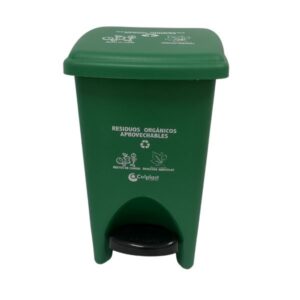 PAPELERA PLANA 36TRS VERDE