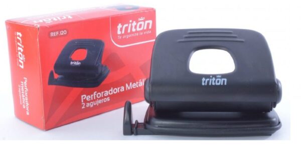 PERFORADORA 2 HUECOS REF:120 TRITON