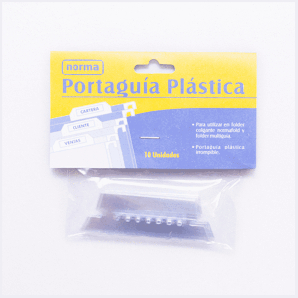 PORTAGUIAS PLASTICOS