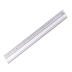 REGLA 30CM METALICA