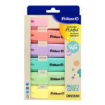 RESALTADOR COLORES PASTELES CAJA X5 PELIKAN