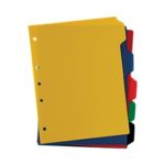 SEPARADOR PLASTICO DE COLORES X5 POLICOVER