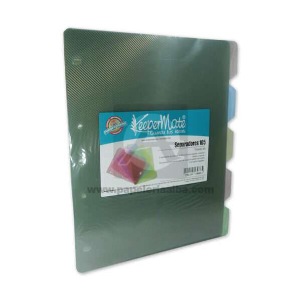 SEPARADORES PLASTICOS DE COLORES KEEPERMATE