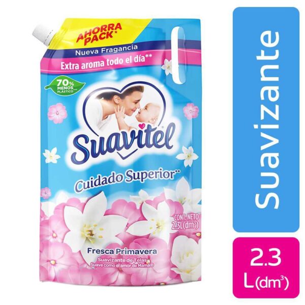 SUAVIZANTE SUAVITEL FRESCA PRIMAVERA DOYPACK 2.3 LTS
