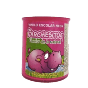 VINILO 30CC NEON FUCSIA PARCHESITOS