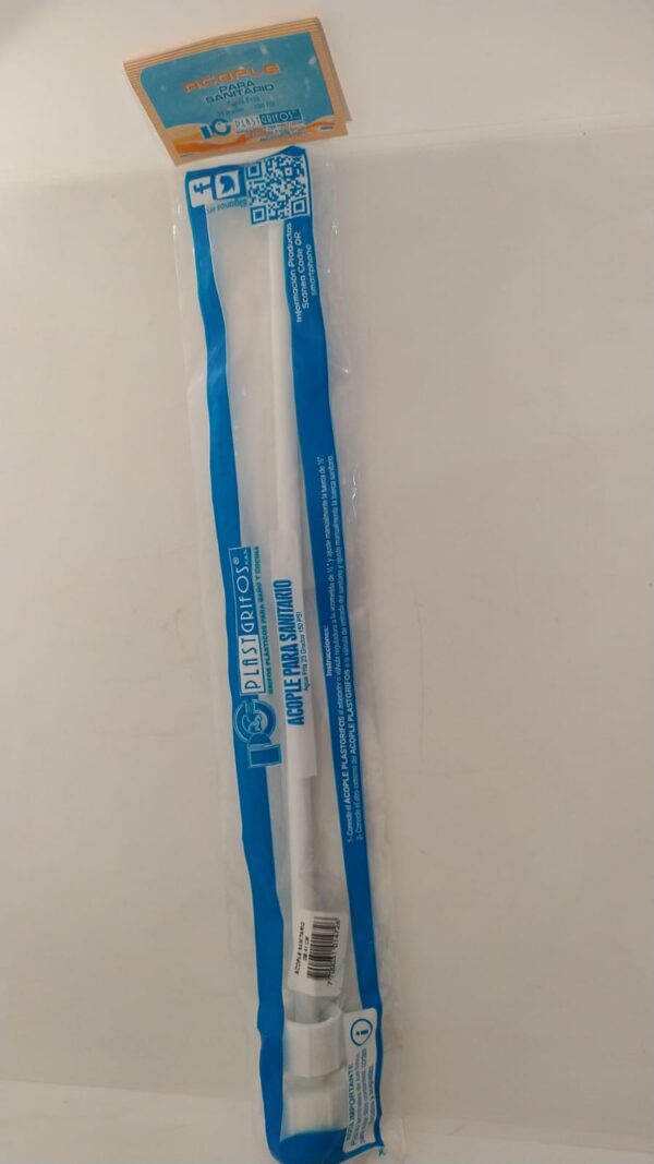 ACOPLE PLASTICO SANITARIO PLASTGRIFOS 40 CMS 5921