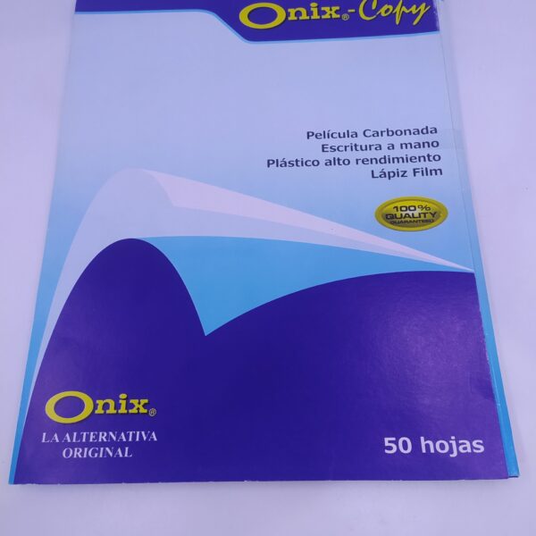 PAPEL CARBON AZUL OFICIO X 50 HOJAS NORMA