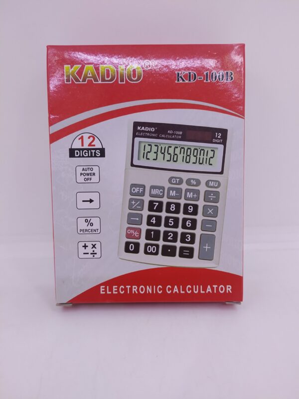 CALCULADORA KADIO KD- 100B 12 DIG