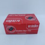 Doble Clip 1 5/8 Triton Plegadiza *12 UND