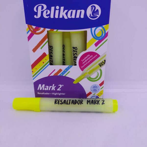 RESALTADOR MARK 2 AMARILLO PELIKAN