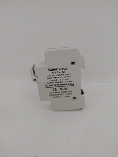 PORTAFUSIBLE PARA RI EL DIN 10 X 38 MM 32A / 500V REF: SPK-52030