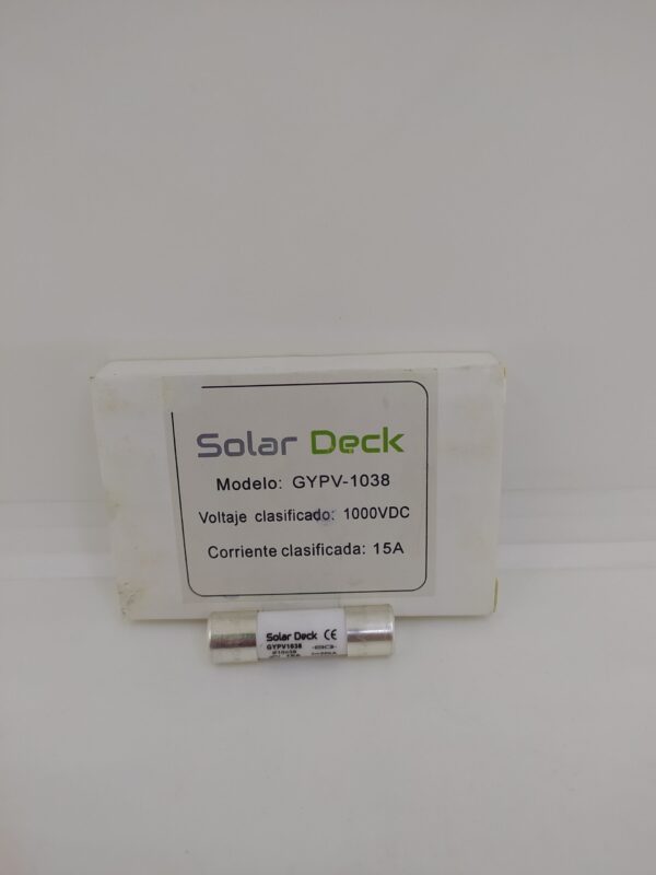 FUSIBLE 15A 1000 VDC 10X38