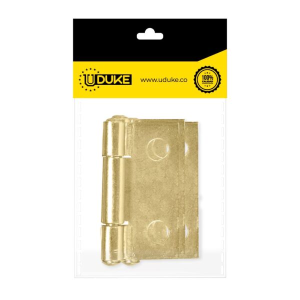 BISAGRA COMUN DORADA 2" PQT X 3 UDUKE Item: 113K