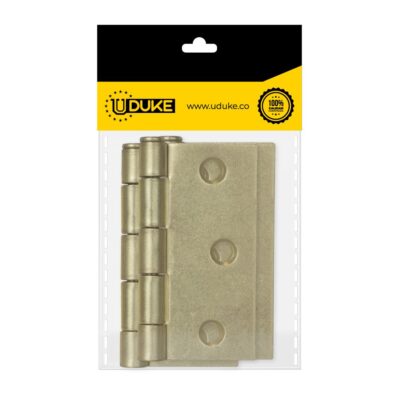 BISAGRA NUDO CABEZA PLANA DORADA 3X3 (C-16 PQT X 3 UDUKE Item: 115K