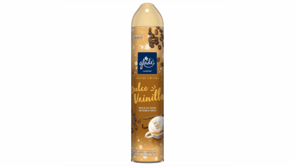 AMBIENTADOR GLADE AEROSOL DULCE VAINILLA 400ML
