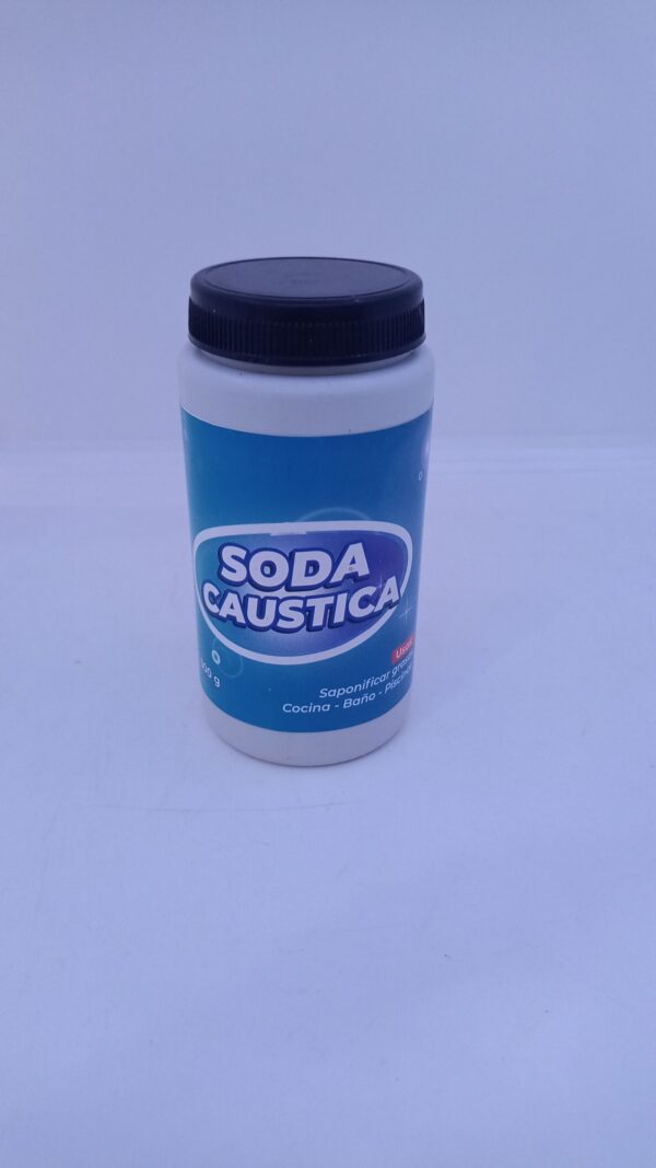 SODA CAUSTICA TARRO (300 GRMS APROX 1600