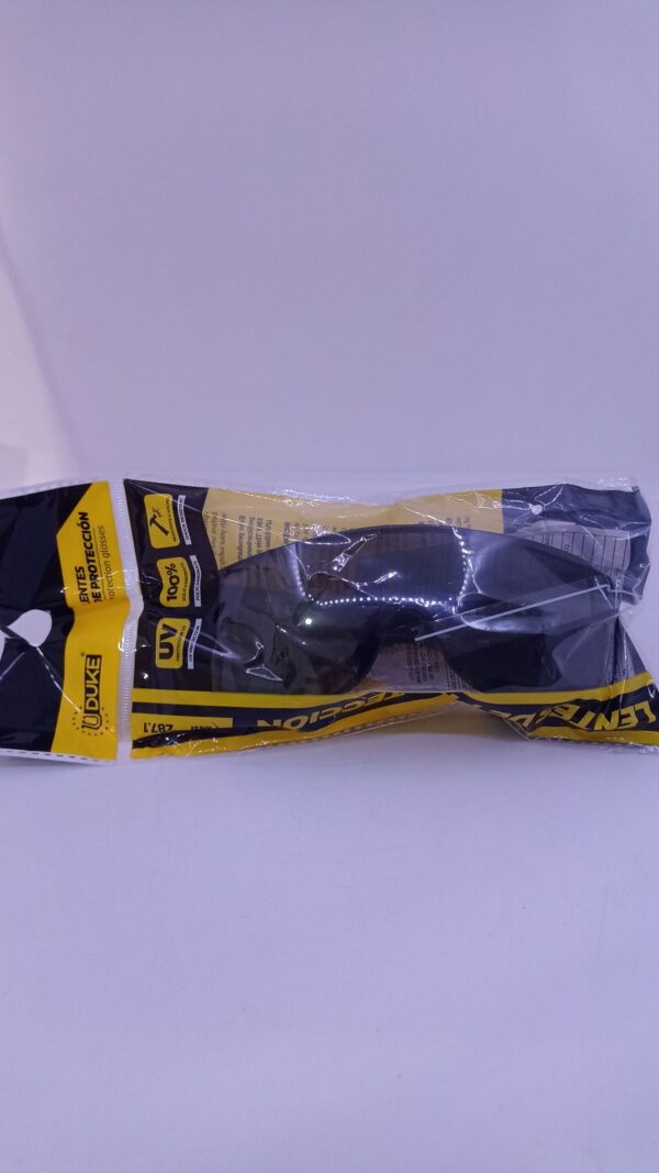 GAFA DE SEGURIDAD UDUKE LENTE-NEGRO 7253