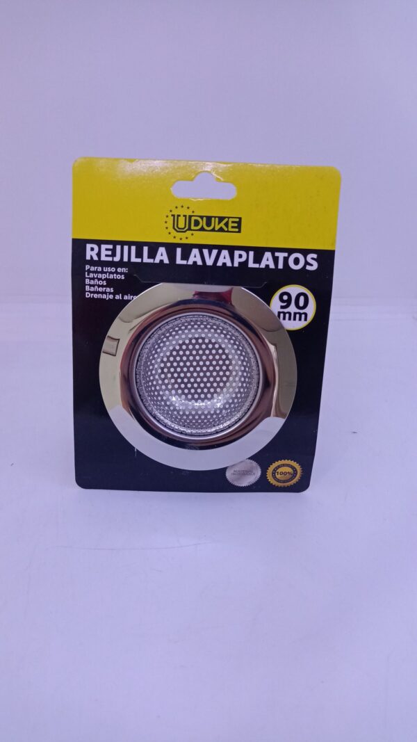 REJILLA LAVAPLATOS UDUKE ACERO INOXIDABLE 3 (90MM) (HT800 10985