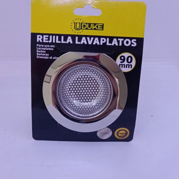 REJILLA LAVAPLATOS UDUKE ACERO INOXIDABLE 3 (90MM) (HT800 10985