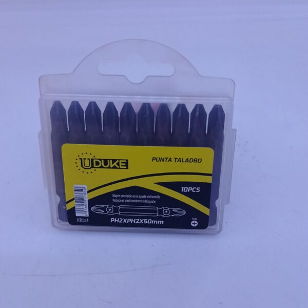 PUNTAS TALADRO X 10 PCS ESTRIA UDUKE 13442