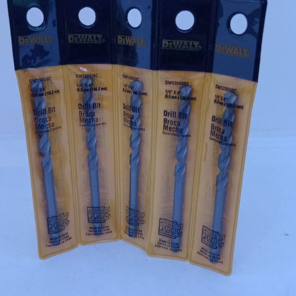 BROCA MURO DEWALT FINA 1/4X4 (DW530650C) 5453