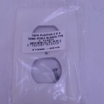 TAPA PLASTICA DE LUJO TOMA DOBLE BLANCA 2X4 INDUMA 8341